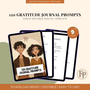 120 Gratitude Journal Prompts