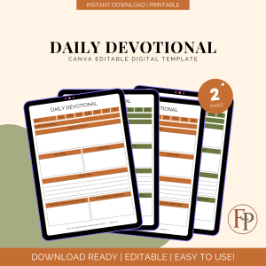 Daily Devotional Journal