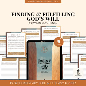 Finding and Fulfilling the Will of God
