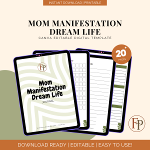 Mom Manifestation Dream Life Journal