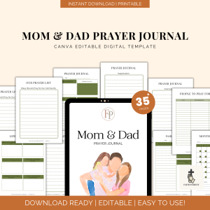 Mom & Dad Prayer Journal