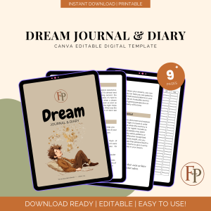 Dream Journal and Diary